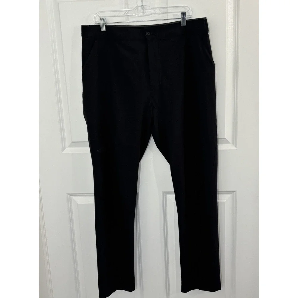The North Face Mens 38 Black Stretch Hiking Pants Outdoor Performance 0639